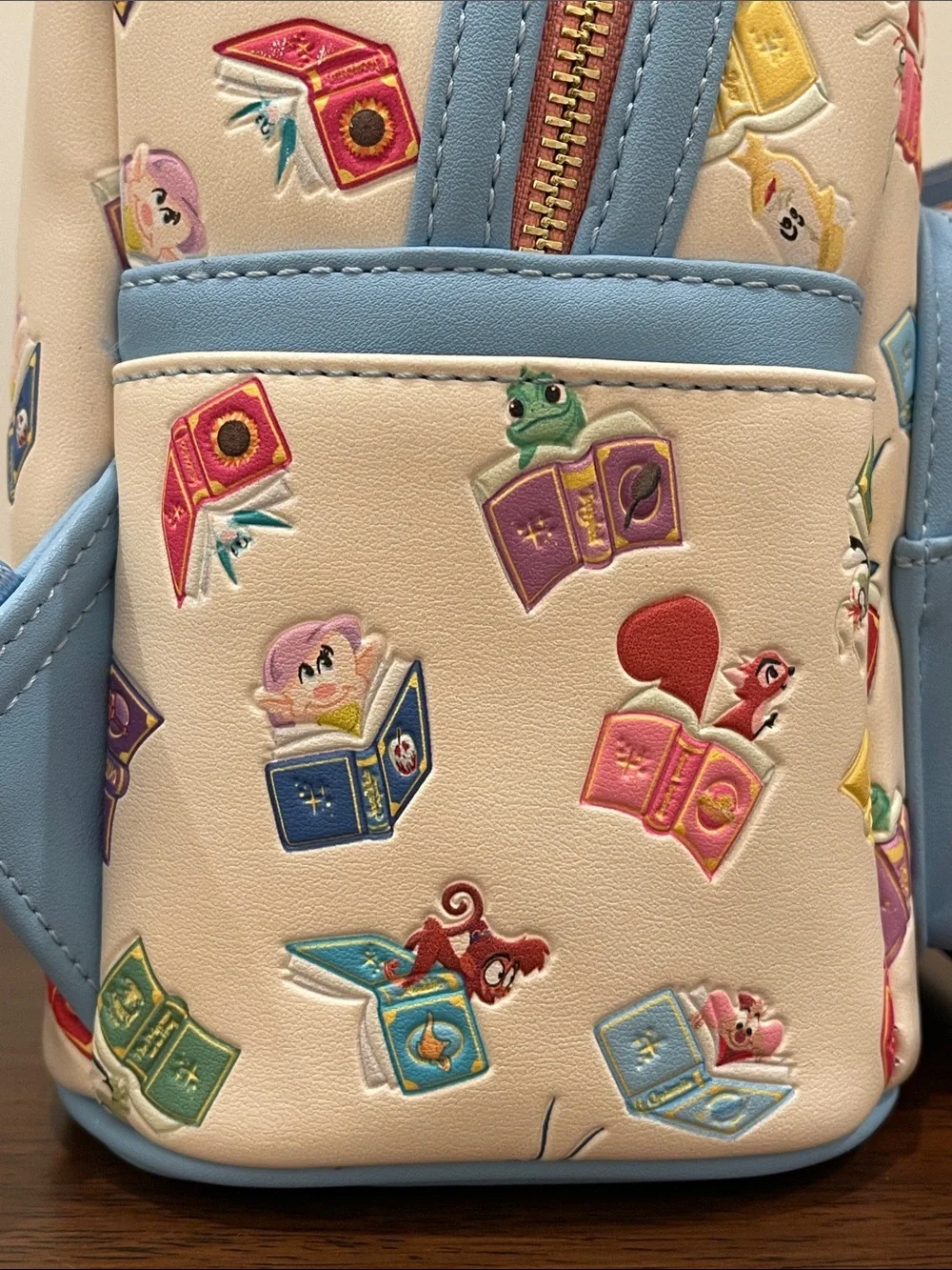Loungefly Disney Princess Books Classics Mini Backpack - Gently Used - Picture 8 of 12
